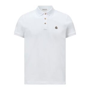 Moncler Men Logo Patch Cotton Polo Shirt